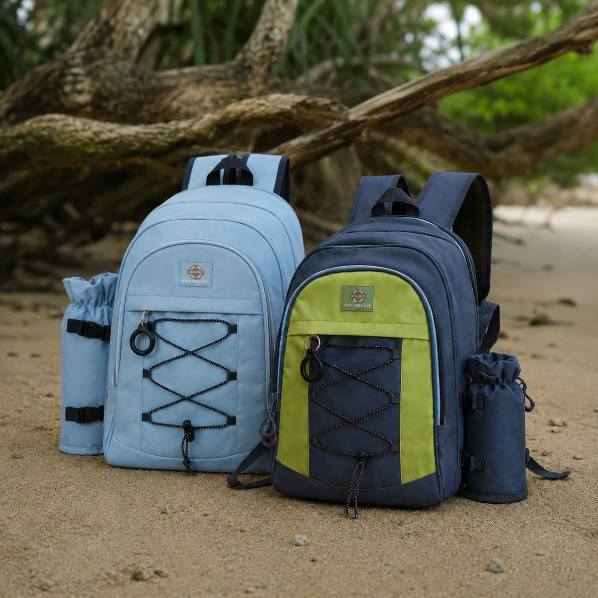 A picnic for four. Packed into one backpack.