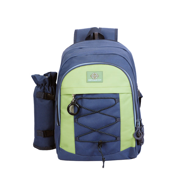 Picnic & Camping Backpack Explorer Kit - Tempest Grey