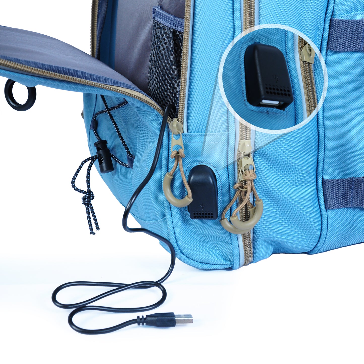 Explorer Kit Sky Blue picnic backpack — product photo 8