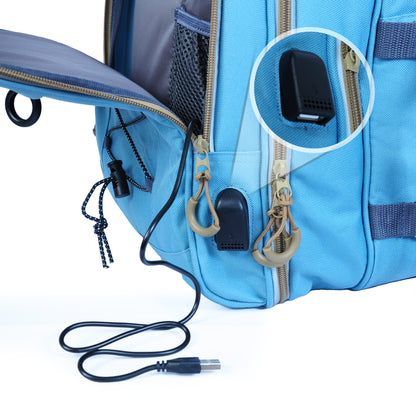 Explorer Kit Sky Blue picnic backpack — product photo 8