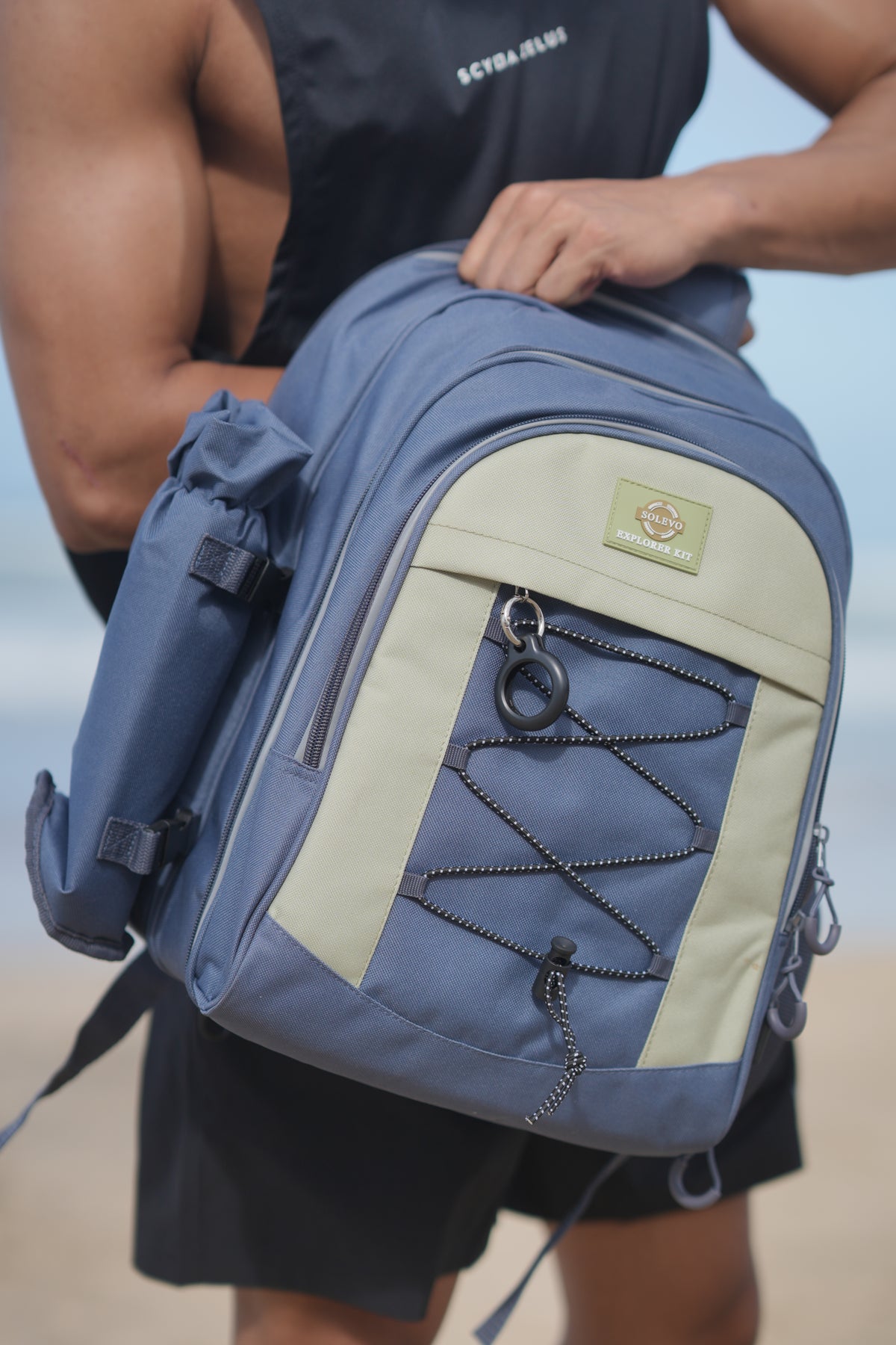 Picnic & Camping Backpack Explorer Kit - Tempest Grey